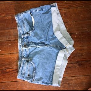 Jean shorts